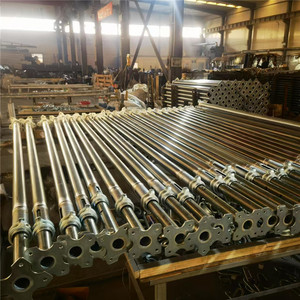 Viga de acero para encofrado galvanizado Soporte de trípode estable Postes de apuntalamiento de Andaimes de hormigón ajustables Accesorios de acero - Product Image 6