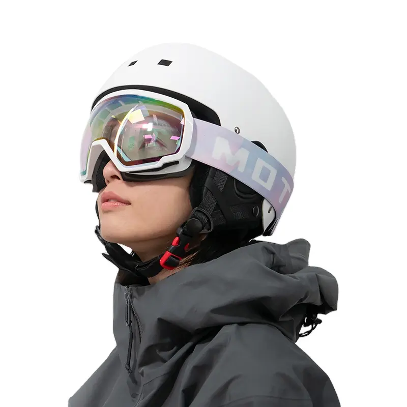 CE1077 CPSC standart kayak kaskı kar kış ayarlanabilir Snowboard kask Freestyle çoklu renk düzenleri kayak kaskı