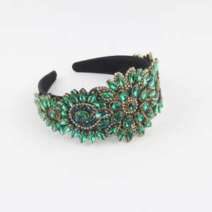 Kadınlar için Lüks Taşlı Taçlar Balo Saç Aksesuarları - Product Image 2