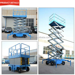 पूरी तरह से इलेक्ट्रिक मैन लिफ्टिंग प्लेटफॉर्म कैंची लिफ्ट वर्क प्लेटफॉर्म के साथ काम मंच काम करता है - Product Image 6