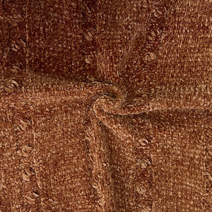 Pull en fil de plumes orange rouille douillet à col rond, épaules tombantes, style rétro, couleur caramel, tricot ample pour <span class=keywords><strong>femme</strong></span> - Product Image 4