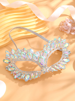 Nouveau TrendyFashion nouveau masque de strass Halloween fête mascarade Performance accessoires de mariage femmes