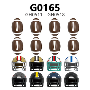 G0165 Joueurs de football américain NFL Équipe de rugby Tom Brady Terry Bradshaw John Elway <span class=keywords><strong>Johnny</strong></span> Unitas Blocs de construction en plastique Jouet pour enfants - Product Image 2
