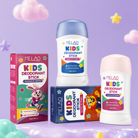 Déodorant en stick pour enfants sans aluminium, déodorant doux pour peaux sensibles, contrôle des odeurs au magnésium, sans bicarbonate de soude, OEM ODM