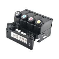 Sistema de Tinta a Granel con Recarga Automática CISS de 1500 ml, Cartucho de Tinta para Impresora Roland/Mimaki/Mutoh, etc., Sistema de Suministro Continuo de Tinta a Granel