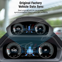 Panel de Instrumentos Digital Baoshang 12.3 para BMW Serie 3 F30/F31/F32/F33/F34/F35/F36 F80 2013-2017 NBT/EV0, Velocímetro Digital