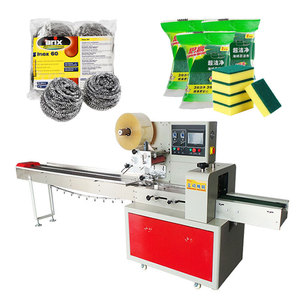 Miếng Cọ Rửa Dòng Chảy Tự Động Máy Làm Sạch Miếng Bọt Biển Máy Đóng Gói Gối - Product Image 1