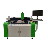 Machine de découpe laser numérique automatique sur mesure pour tôles métalliques, avec rails de guidage Hiwin et compatibilité cristal