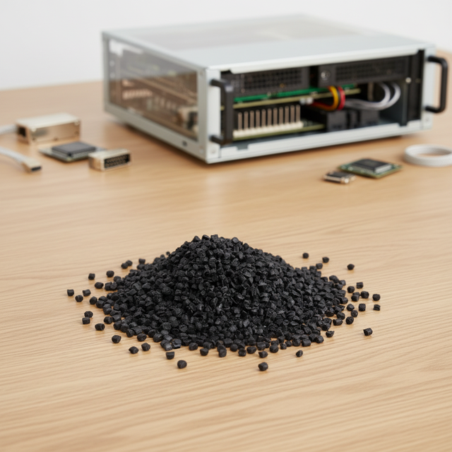 High Frequency Resistant Modified PA6 PA66 Granules Customized for AI Server