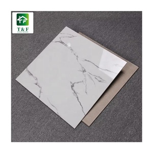 Carrelage de Sol 60x60 Faux Trắng Bianco đá cẩm thạch sàn gạch Carrara đá cẩm thạch sứ sàn gạch trắng - Product Image 1