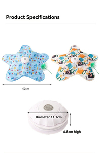 Juguete Eléctrico Giratorio para Gatos con Sonido y Diseño de Caza, Juguete Interactivo Automático para Gatos y Perros para Aliviar el Aburrimiento - Product Image 6
