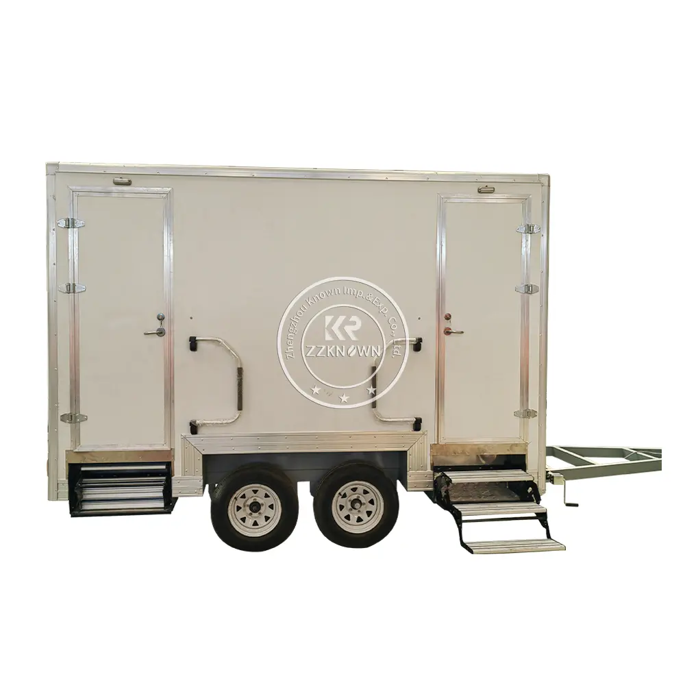 2024 China Supply Toilet Trailers Portable Bathroom And Restroom Toilet Luxury Trailer 23468 Rooms Can Be Customized