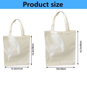 Sac fourre-tout promotionnel personnalisé Sacs à bandoulière en toile écologique avec impression par sublimation Sacs fourre-tout avec logo personnalisé - Product Image 6