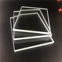 Verre trempé optique incassable personnalisé par le fabricant, avec revêtement AR, haute qualité, faible teneur en fer, 1 mm, 2 mm, revêtement FTO ITO