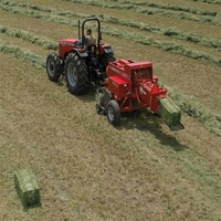 Moteur de presse à balles carrées haute densité MF pour foin, blé, riz, maïs, paille, garantie 2 ans, capacité de ramassage 1500 kg, 2000 mm, haute qualité