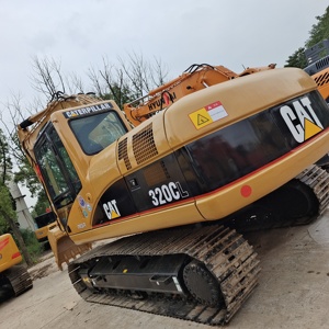 Excavadora anfibia usada Caterpillar Cat 320C en buenas condiciones a la venta - Product Image 1