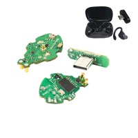 Kit de carte PCBA pour écouteurs TWS intra-auriculaires, accessoire pour écouteurs Bluetooth à faible latence avec module dongle sans fil 2.4G