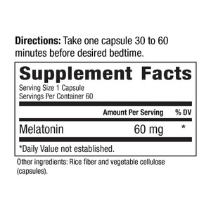 Cápsulas personalizables de melatonina con fibra de arroz de fábricas de suplementos con experiencia que respaldan la impresión de logotipos - Product Image 2