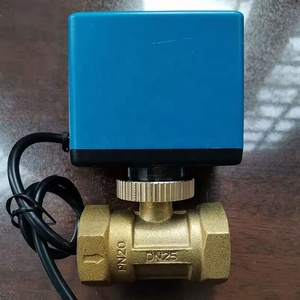 صمام كروي كهربائي 220 فولت من النحاس الأسود صمام أنثوي <span class=keywords><strong>2</strong></span> وسيلة 3 للتحكم الكهربائي صمام كروي نحاسي مع مشغل كهربائي - Product Image 4