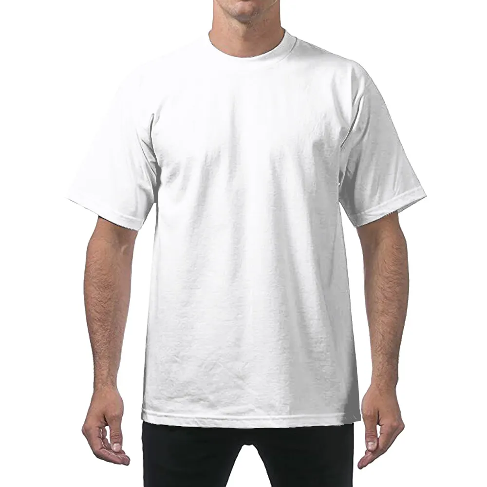 Big And Tall T-Shirt For Men 6Xl Heavyweight Blank Graphic Plain Custom Men'S T-Shirts Hip Hop Style Big T Shirt For Man