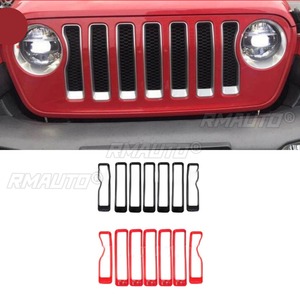 Décoration de calandre avant, cercle de phare pour Toyota Land Cruiser Highlander 2021+, kit carrosserie, accessoires de voiture - Product Image 3