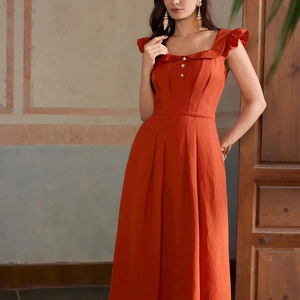 Đầm hè bán buôn cho nữ, <span class=keywords><strong>size</strong></span> lớn, nữ tính, gợi cảm, cổ V/ cổ tròn, in họa tiết, tay ngắn, kiểu dáng thường ngày - Product Image 2