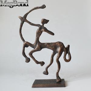 <span class=keywords><strong>Statue</strong></span> du Sagittaire en fonte Sculpture centaure gravée complexe pour Figurine de décoration de la maison - Product Image 6