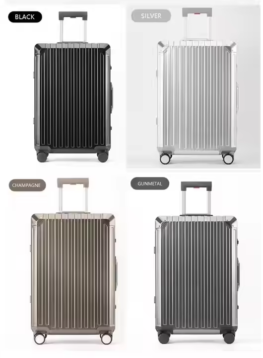 Aluminium Luggage Suitcase Durable, TSA Lock, 26/29 Inch