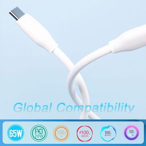 1M True Silicone 20W PD Cable Fast Charging Quick Mobile Phone <b>Charger</b> 5A Type-C for IOS Earphones Computer Data - Product Image 5