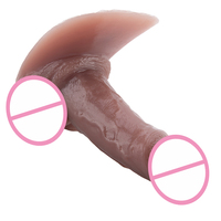 Funda empaquetadora de pene de silicona realista al por mayor con empaquetador suave de escroto grande Ftm pene protésico para lesbianas