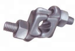 Abrazadera de <span class=keywords><strong>clip</strong></span> de cuerda de alambre maleable DIN 741 de gran oferta de calidad, acero galvanizado, aparejo de sujeción, herrajes de fundición ZP personalizables - Product Image 6