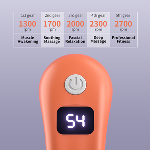 Bán buôn xách tay rung tay máy massage súng mô Sâu Vòng massage với vành đai - Product Image 2