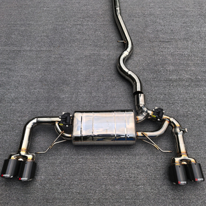 Pour BMW 320i <span class=keywords><strong>325i</strong></span> 330i 335i G20 G21G28, tuyaux d'échappement Catback en acier inoxydable 304, soupape électronique à commande à distance - Product Image 6
