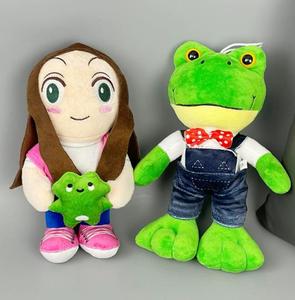 En gros, Jouets en peluche de couple de grenouilles, Grenouille Gu Gua la solitaire, célèbre sur Internet, de la série Mr Long-legged, Jouets en peluche d'animaux - Product Image 2