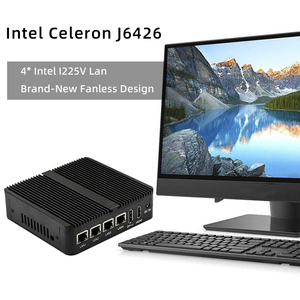 OEM ODM Mini PC bilgisayar N100 Intel Celeron işlemci 4x2.5G LAN HD DP Win10 fansız ofis abd endüstriyel Mini adet N100 DDR4 - Product Image 4