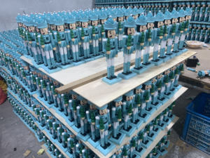 Décoration de Noël traditionnelle <span class=keywords><strong>Casse</strong></span>-<span class=keywords><strong>noisette</strong></span> 180 cm <span class=keywords><strong>Casse</strong></span>-<span class=keywords><strong>noisette</strong></span> argenté Grands <span class=keywords><strong>casse</strong></span>-noisettes dorés 6 pieds - Product Image 6