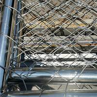 Grillage en câble d'acier inoxydable pour enclos de zoo, protection des animaux, volière, maille flexible haute résistance et durable