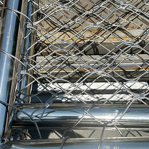 Grillage en câble d'acier inoxydable pour enclos de zoo, protection des animaux, <span class=keywords><strong>volière</strong></span>, maille flexible haute résistance et durable - Product Image 4