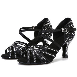 Của phụ nữ Latin Giày khiêu vũ với cao gót chuyên nghiệp mềm đế người lớn kích thước - Product Image 2