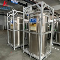 Prix compétitif JinFan 1000L-2000L 1m3 5m3 10m3 15m3 Séparateur d'air Bouteille d'oxygène Réservoir de stockage Récipient à pression