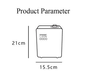 Diffuseur d'arômes sans <span class=keywords><strong>eau</strong></span>, diffuseur d'huiles essentielles, diffuseur <span class=keywords><strong>de</strong></span> <span class=keywords><strong>parfum</strong></span>, nébuliseur - Product Image 6