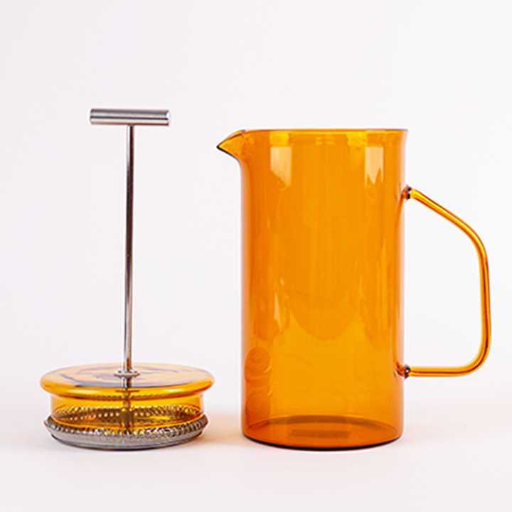 Modern Design 1000ml Large Capacity French Press Coffee Set Stainless