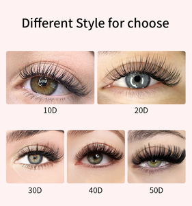 Tự làm Lash Báo Chí trên C D Curl cá nhân 0.07 0.10 phân khúc lông mi 10D 30D 50D cụm Lash người hâm mộ lông mi mở rộng Lash khay - Product Image 5