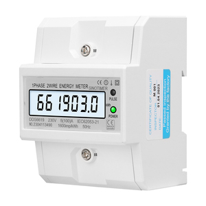 เครื่องวัดพลังงานไฟฟ้า <span class=keywords><strong>SINOTIMER</strong></span> DDS6619-030 ได้รับการรับรอง MID พร้อมจอ LCD แสดงผลแบบ Backlit 4P รองรับแรงดันไฟฟ้า 230VAC 5(100)A ติดตั้งบนราง DIN ขนาดกะทัดรัด แบบเฟสเดียว - Product Image 2