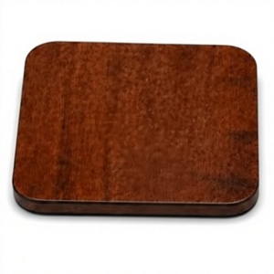 Tablero de Mesa Cuadrado de MDF Laminado en Madera, Superficie para Muebles de Bar, Cafetería o Banquetes - Product Image 1