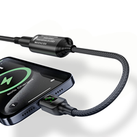 Câble de conversion d'alimentation pour ordinateur portable en nylon 140W, convertisseur d'alimentation USB-C PD à tête femelle DC 5/9/12/15/20V pour ordinateur et phablet, charge rapide