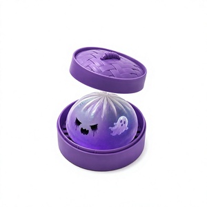 Juguete Antiestrés con Diseño de Fantasma Temático de Halloween, en Forma de Bollo al Vapor, 85 cm, Caja de Color, Unisex, Éxito de Ventas Transfronterizo - Product Image 1