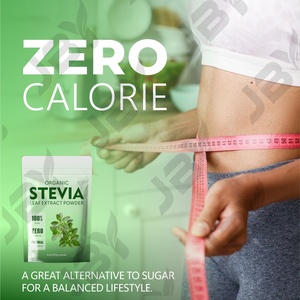 Édulcorant biologique JBY Extrait de stévia en poudre 100% stévioside Compléments alimentaires à base de plantes Poudre de feuilles de stévia verte pure - Product Image 2