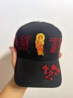 Nuevas Gorras Originales Bordadas de 5 Paneles de Gamuza, Gorras de Béisbol, Cajas para Gorras, Gorras con Visera Curva, Gorras El Mago