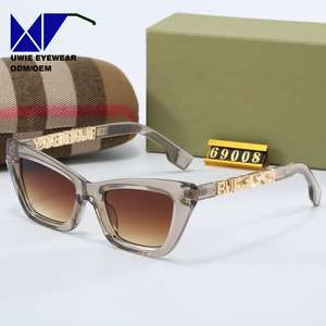 Gafas de Sol de Moda con Diseño de Ojo de Gato, Ligeras, Polarizadas, con Protección UV400, para Adultos Unisex, Ajuste Cómodo, Logotipo y Empaque Personalizados - Product Image 1